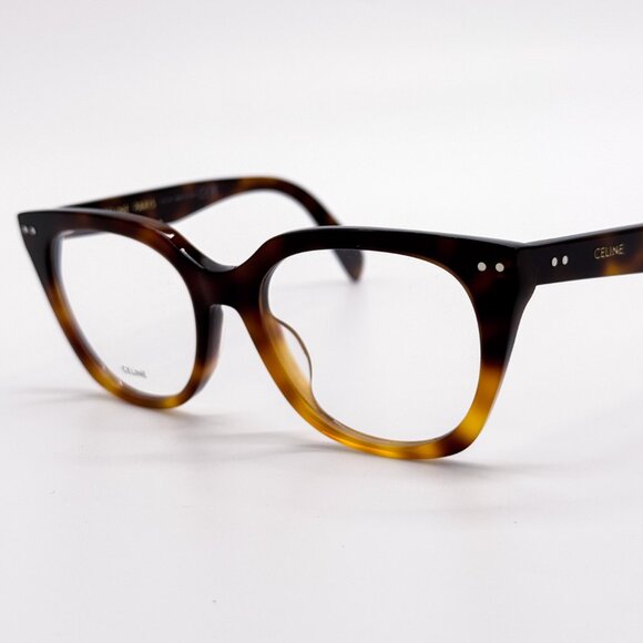 NEW CELINE CL50116I 056 UNISEX HAVANA EYEGLASSES CELINE - Picture 5 of 9